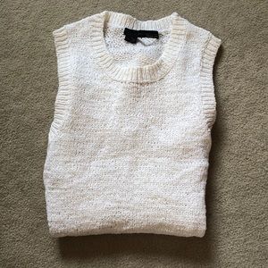 Knit tank top